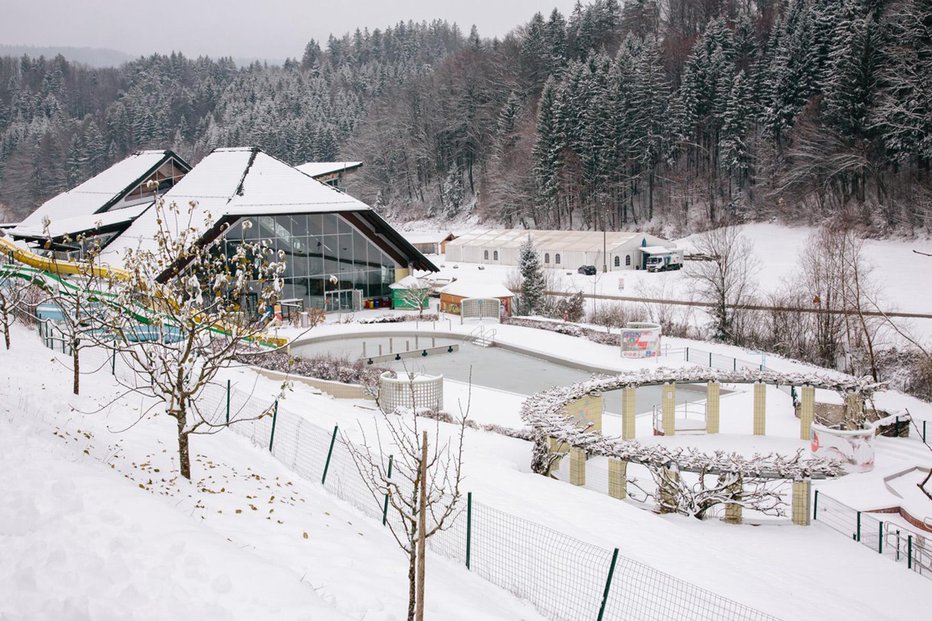 Fotografija: Zasnežene Terme Snovik Foto: Klemen Brumec