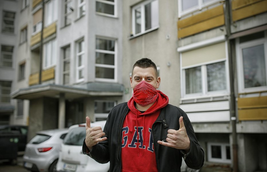 Fotografija: Rok Terkaj, glasbenik FOTO: Blaž Samec