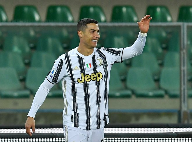 Cristiano Ronaldo igra učinkovito, Juventus ne. FOTO: Jennifer Lorenzini/Reuters