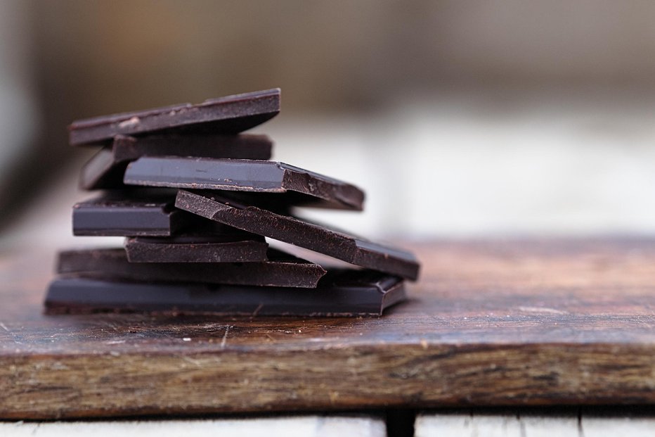 Fotografija: Večji delež kakava pomeni tudi višjo kakovost čokolade. FOTO: Julyprokopiv/Getty Images