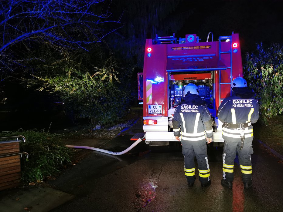 Fotografija: K sreči se je končalo brez hujših posledic. FOTO: GZ Žalec