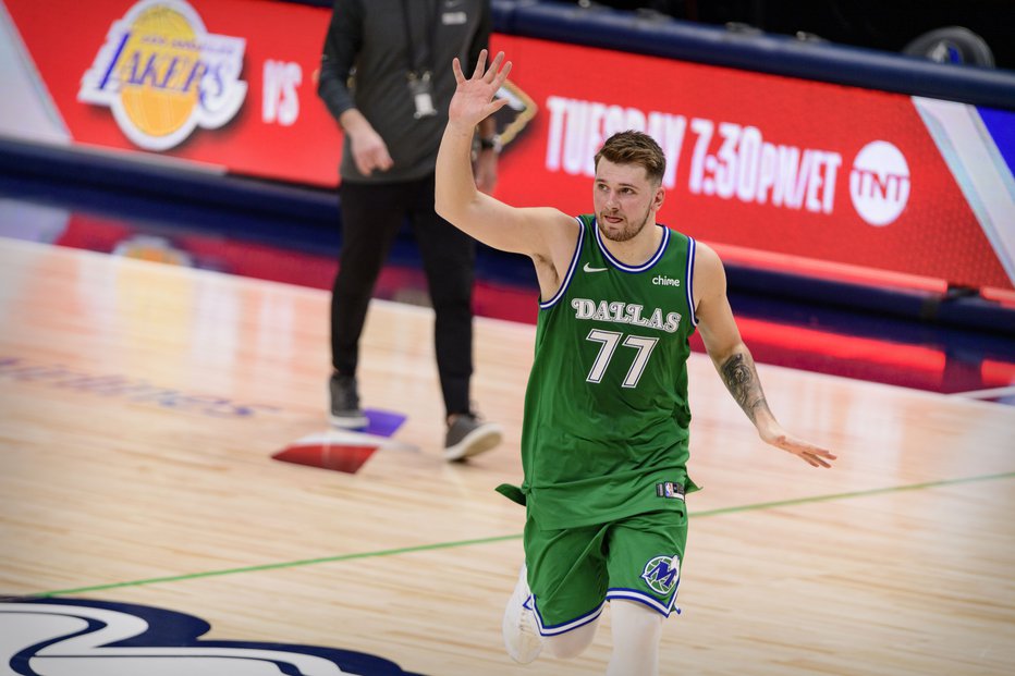 Fotografija: Luka Dončić je znova blestel. FOTO: Jerome Miron, Usa Today Sports