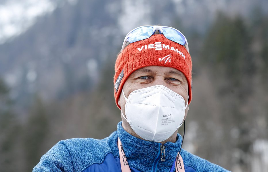 Fotografija: Sandre Pertile je poudaril, da so planiške tekme sanje za slehernega ljubitelja smučarskih skokov in poletov. FOTO: Matej Družnik