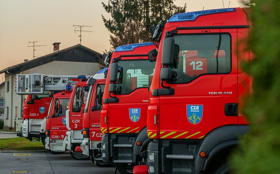 Fotografija: Na pomoč so priskočili gasilci CZR Domžale. FOTO: CZR Domžale