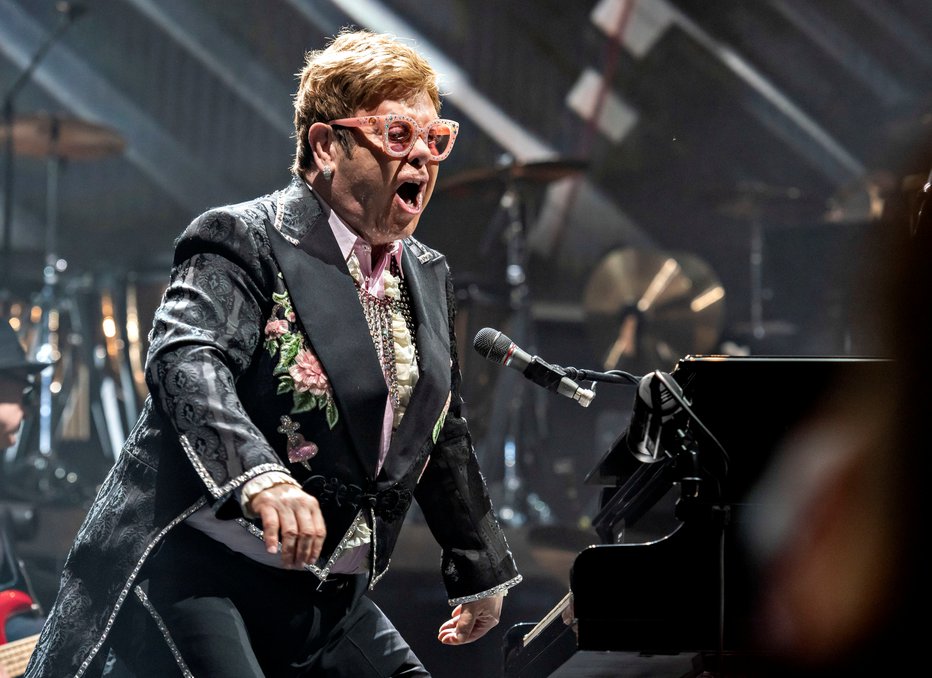 Fotografija: Elton John slovi po legendarnih oskarjevskih zabavah. FOTO: Ritzau Scanpix Denmark/Reuters