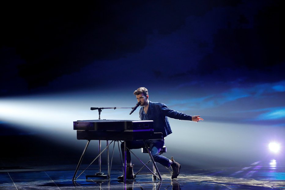 Fotografija: Duncan Laurence je slavil leta 2019. FOTO: Ronen Zvulun, Reuters