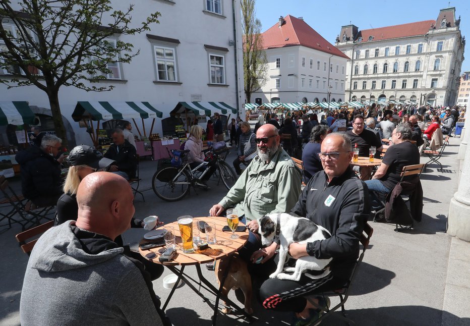 Fotografija: Bar Arkade na osrednji tržnici je tradicionalno eno najbolj zanimivih zbirališč. Fotografije: Dejan Javornik