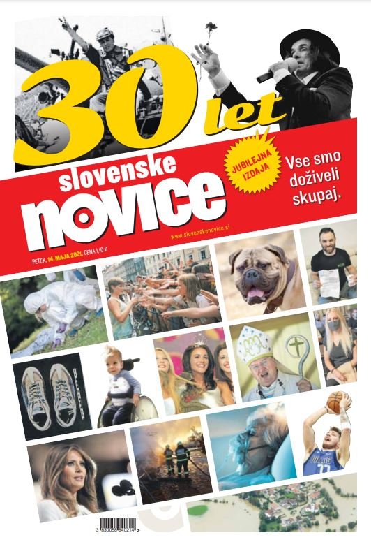 Naslovnica 30 let FOTO: Slovenske Novice