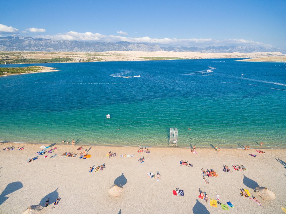 Fotografija: Plaža Zrće. FOTO: Getty Images/istockphoto