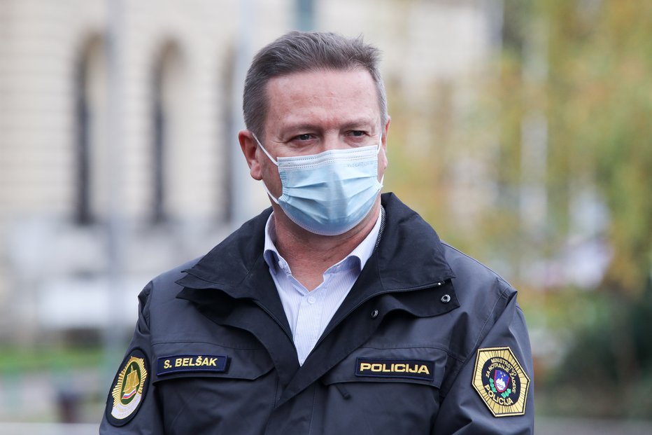 Fotografija: Stojan Belšak, vodja oddelka za organizirano kriminaliteto v sektorju kriminalistične policije pri PU Ljubljana. FOTO: Marko Feist