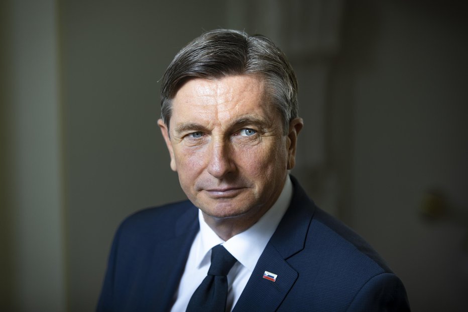 Fotografija: Borut Pahor, predsednik Republike Slovenije. FOTO: Voranc Vogel, Delo