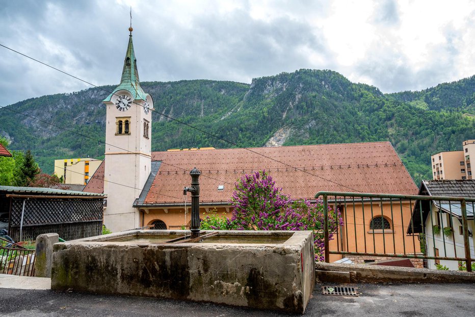 Fotografija: Murova je najstarejši del Jesenic. Foto: Nena Koljanin/TIC Jesenice