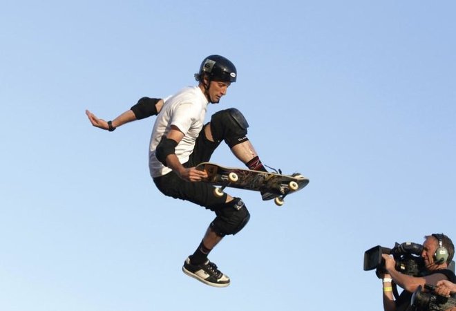 Tony Hawk je legenda. FOTO: Reuters