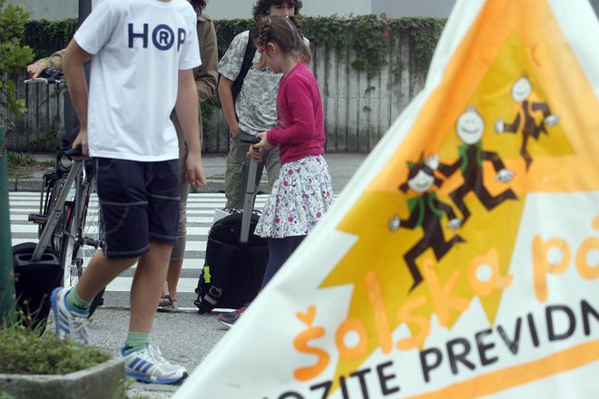 Z letošnjo akcijo bo AVP voznike znova aktivno ozaveščala o vračanju otrok v promet in na šolske poti. FOTO: Mavric Pivk