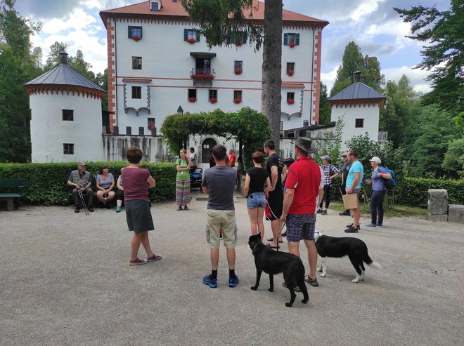 Vodenje po parkih okoli Snežnika FOTO: osebni arhiv