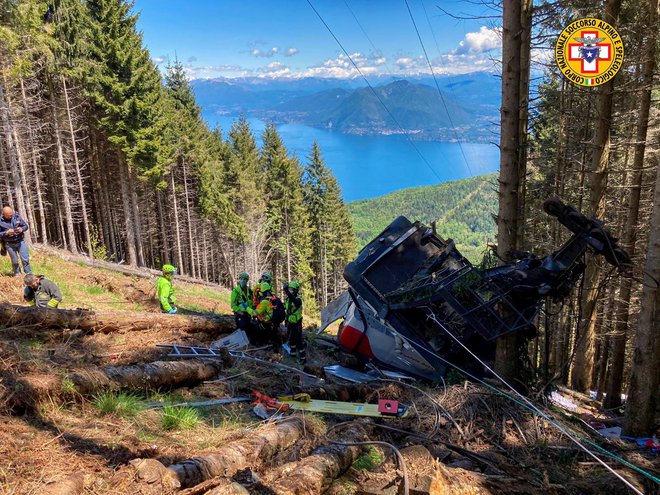 Samo Eitan ni umrl. FOTO: Alpine Rescue Service/Reuters