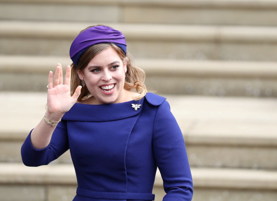 Fotografija: Princesa Beatrice je rodila prvega otroka. FOTO: Pool Reuters