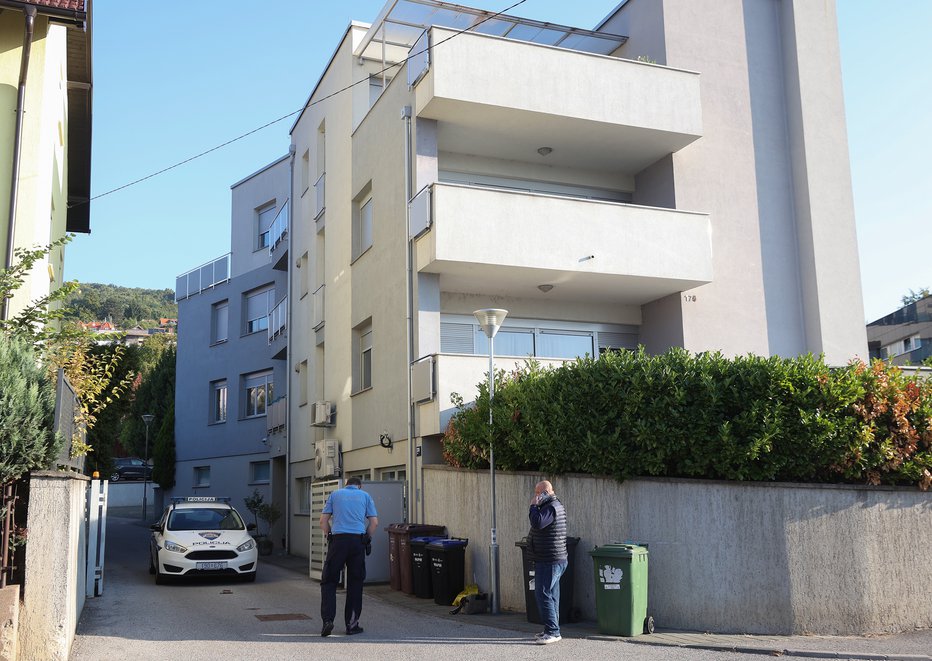 Fotografija: Policija na kraju dogodka. FOTO: Marko Prpic, Pixsell