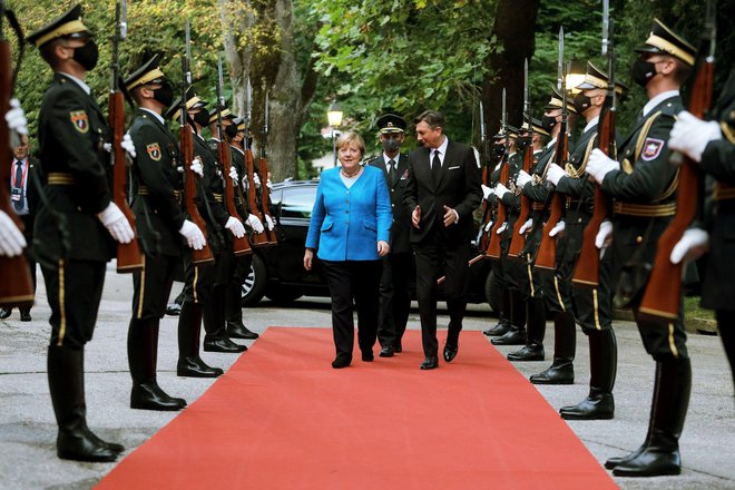 Angela Merkel. FOTO: Daniel Novakovič, STA