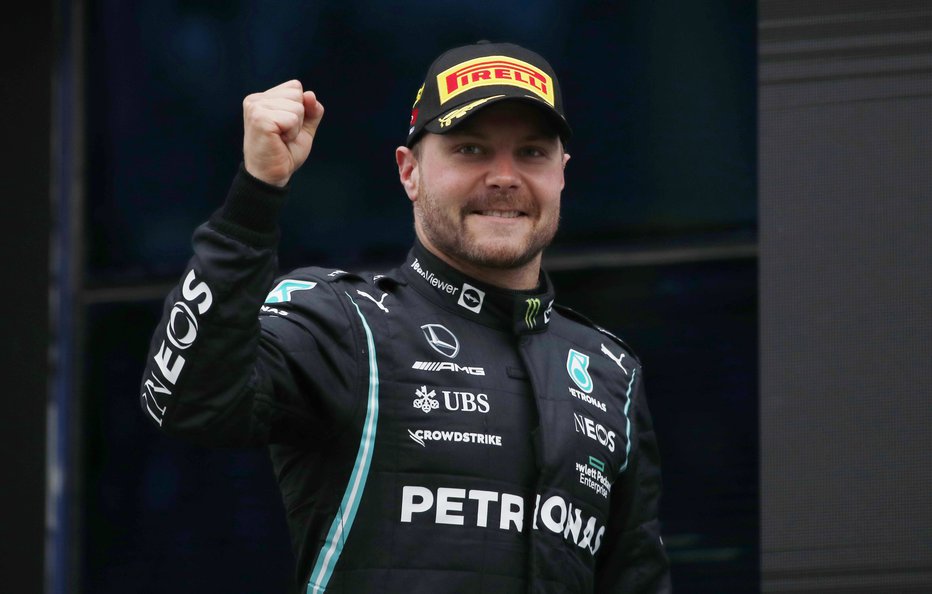 Fotografija: Finski as Valtteri Bottas se je po več kot letu dni spet veselil zmage v formuli 1. FOTO: Umit Bektas/Reuters