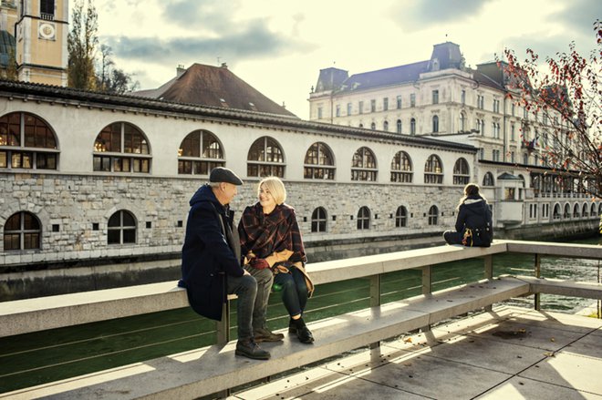 Sprehod po mestu odkrije nove prijetne kotičke. Foto: Dean Dubokovič/slovenia.info
