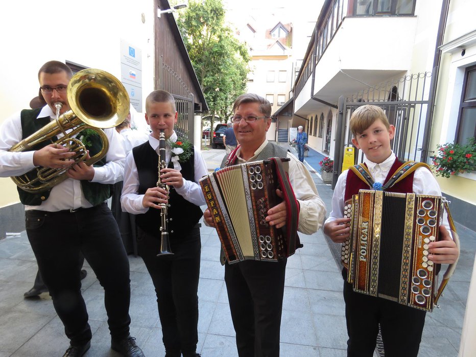 Fotografija: Brez muzikantov na ohceti ne gre. Foto: Mojca Marot
