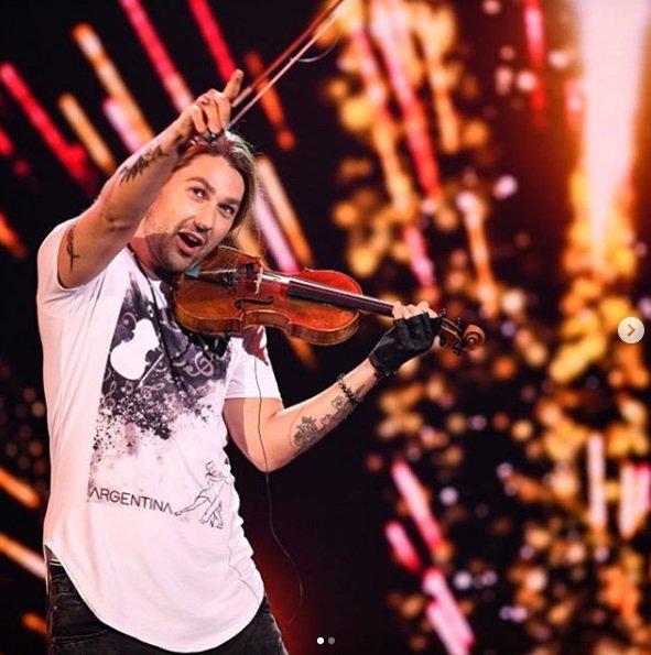 David Garrett rad igra rock. Foto: instagram
