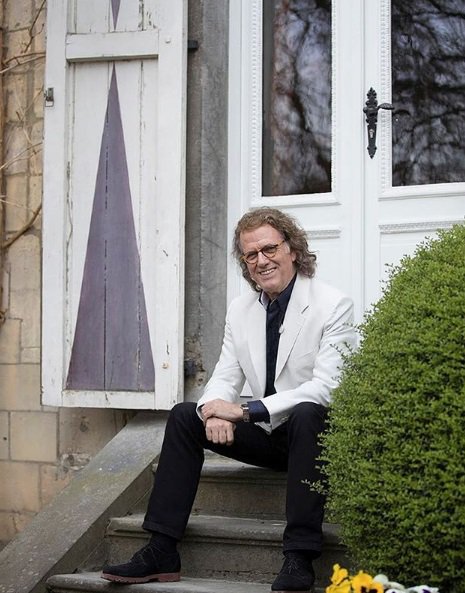 S sproščenostjo in prijaznostjo je navdušil tudi Andre Rieu. Foto: instagram
