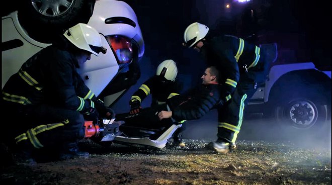 Podoživeli so nesrečo, ki se je na srečo končala brez hujših posledic. FOTO: PRATENEMER
