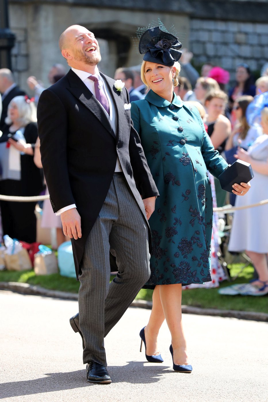 Fotografija: Mike in Zara Tindall imata dve hčerki. FOTO: Reuters
