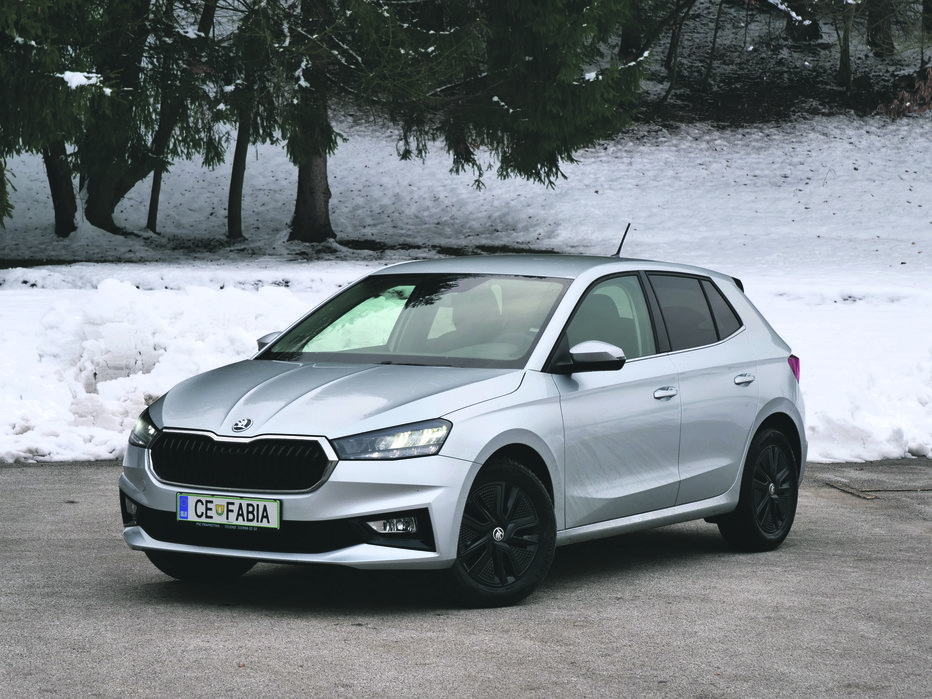 Fotografija: Nova fabia je prispela na slovenske ceste; vstopni model bo na voljo že od 13.695 evrov. FOTOGRAFIJE: Blaž Kondža
