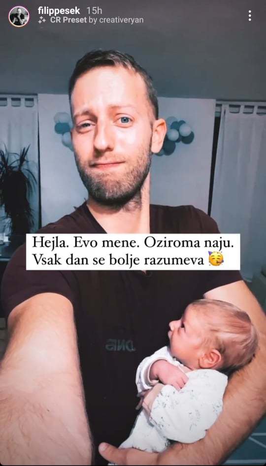 Očka Filip. FOTO: Instagram
