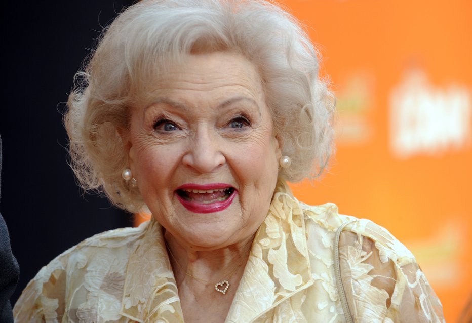 Fotografija: Betty White. FOTO: Phil Mccarten, Reuters
