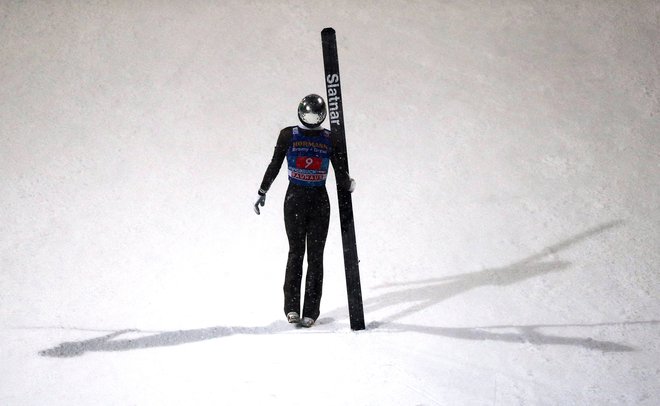 Slovenski junak je bil s sedmim mestom v skupnem seštevku turneje Lovro Kos. FOTO: Lisi Niesner/Reuters
