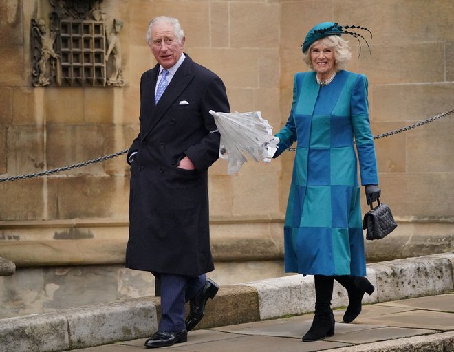 Charles si želi, da bi sin z družino bival pri njem. FOTO: Jonathan Brady/Reuters
