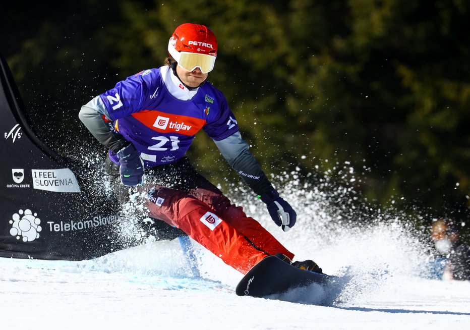 Fotografija: Žan Košir je veljal za slovenskega favorita za medaljo. FOTO: Borut Zivulovic, Reuters
