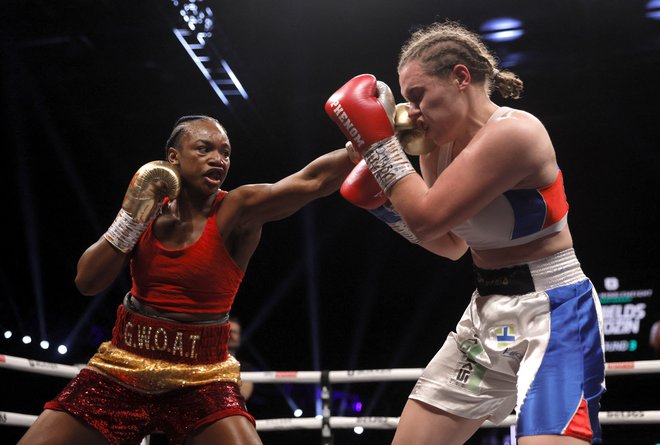 Claressa Shields in Ema Kozin  FOTO: Andrew Couldridge Action Images Via Reuters
