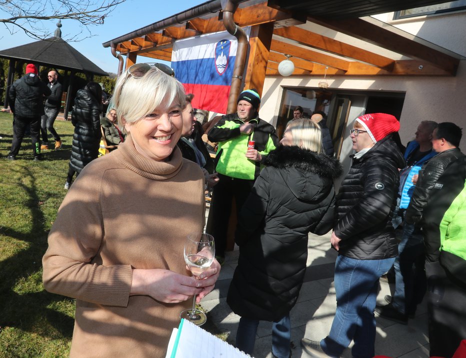 Fotografija: Rebeka Zdešar je ponosna na sina. FOTO: Dejan Javornik
