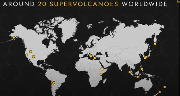 Na svetu je 20 supervulkanov. FOTO: Nationalgeographic/youtube
