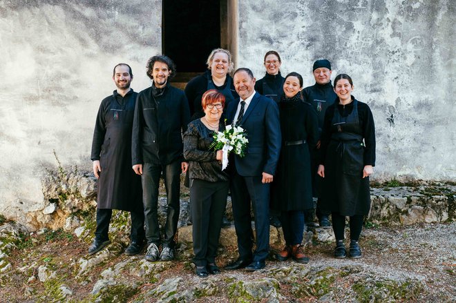 Brez fotografije s pridnimi sodelavci ni šlo niti tokrat. Foto: mediaspeed.net
