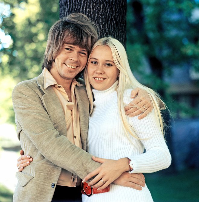 Björn in Agnetha sta se zaljubila, še preden jim je z Abbo uspel veliki met. FOTO: Profimedia
