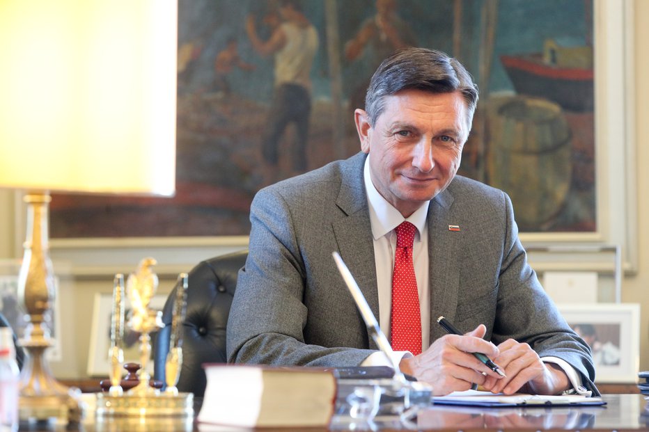 Fotografija: Borut Pahor. FOTO: Marko Feist 
