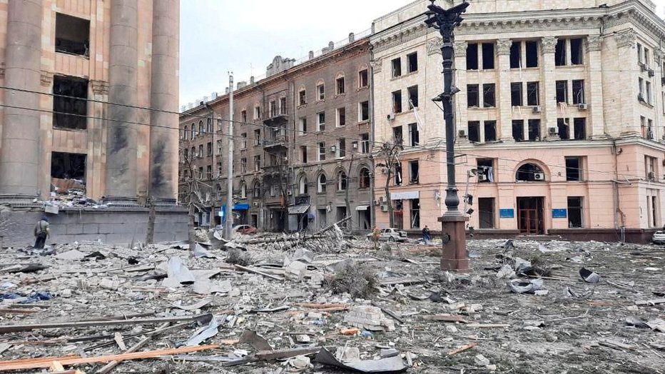 Fotografija: Ali lahko iz hibridne in regionalne vojne nastane jedrska in svetovna? Foto: Reuters
