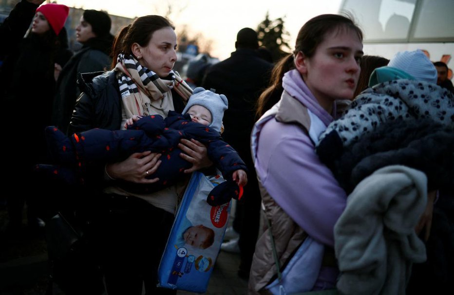 Fotografija: Ukrajinke na begu