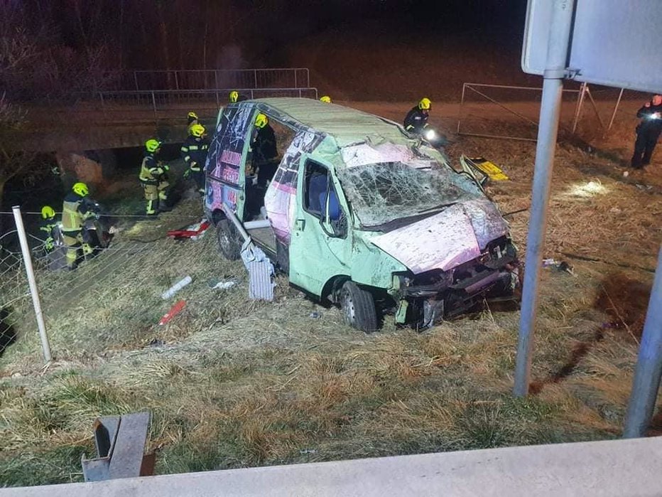 Fotografija: Na kraju tragedije. FOTO: PGD Zreče
