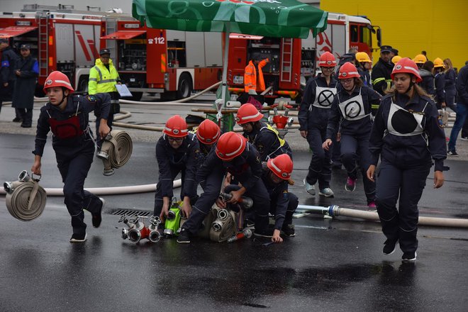 Gasilci DP V Gornji Radgoni so pripravili letošnje državno tekmovanje gasilcev in gasilk za memorial Matevža Haceta, nastopilo je kar 5000 tekmovalcev [avtor:Bakal Oste] FOTO: Foto Zauneker Bakal Oste
