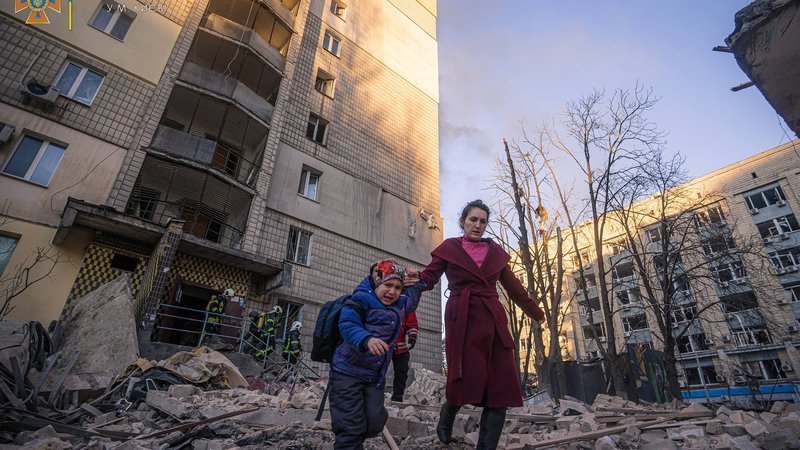 Fotografija: Vojni v Ukrajini ni videti konca. FOTO: Reuters
