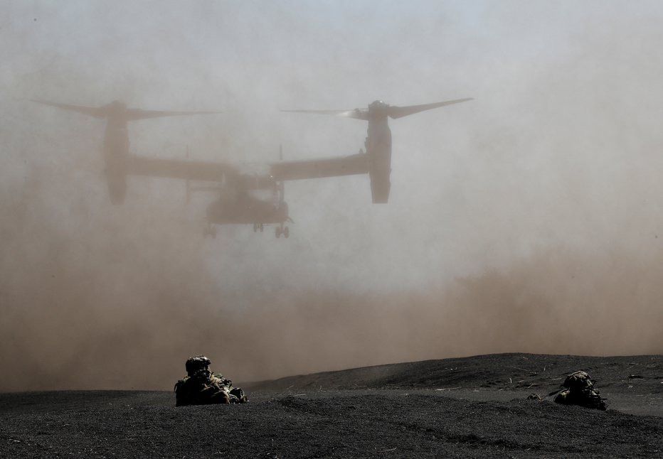 Fotografija: MV-22 osprey (simbolična fotografija). FOTO: Kim Kyung-hoon, Reuters
