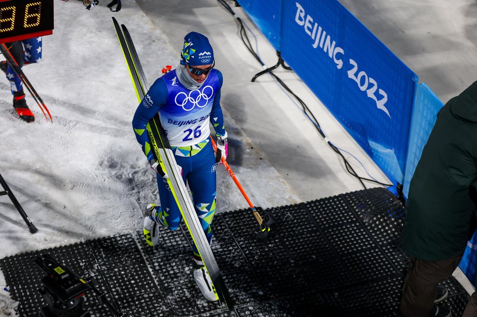 Fotografija: Anamarija Lampič med torkovim nastopom na Kitajskem. FOTO: Matej Družnik/Delo
