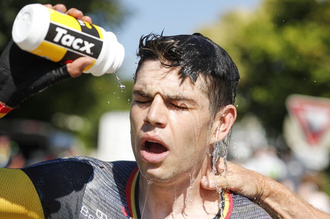 Wout van Aert je dosegel svojo drugo zmago na letošnjem Touru. FOTO: Tim Van Wichelen Afp